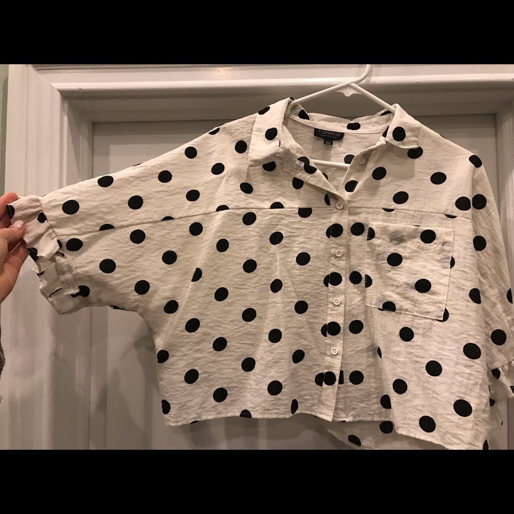 Polka dot shirt